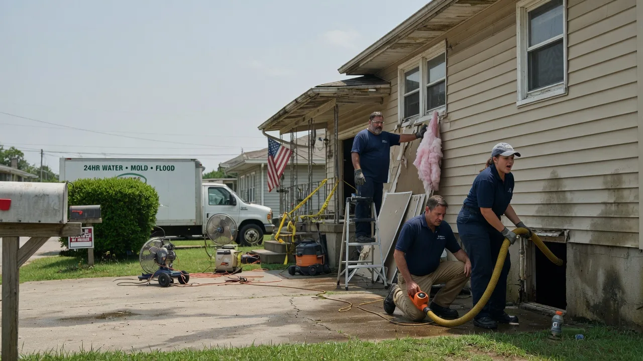 Water Damage Repair in Odessa, DE near me